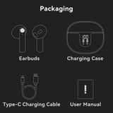True Wireless Stereo Bluetooth Earphones - S61 - White - Extra Image