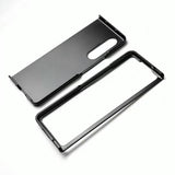 For Samsung Galaxy Z Fold4 5G Shockproof Protective Case - Transparent - Side View