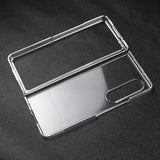 For Samsung Galaxy Z Fold4 5G Shockproof Protective Case - Transparent - Low Angle