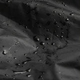 Waterproof Dustproof Sofa Recliner Cover - 134x66x89 / 69cm - Black