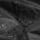 Waterproof Dustproof Sofa Recliner Cover - 134x66x89 / 69cm - Black - 45-Degree Angle