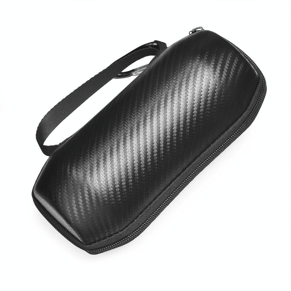 Carbon Fiber Bluetooth Speaker Bag for Jbl Flip 5 - Set of 2 Black