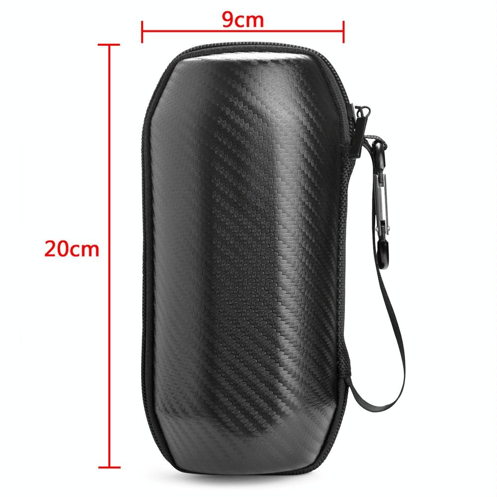 Carbon Fiber Bluetooth Speaker Bag for Jbl Flip 5 - Set of 2 Black
