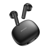 Black Wireless Bluetooth Earphones - Tws25 - Front View