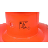 Children'S Inflatable Vertical Boxing Column - Cartoon Underwater Animal Pattern - 1.25M Height - Blue - 45-Degree Angle