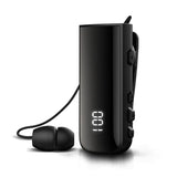 Waterproof Earphones for Driving and Riding - Black - Side View