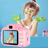 Portable 8.0mp Hd Children's Digital Camera with 2.0 Screen - Blue