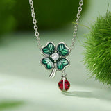 925 Sterling Silver Lucky Ladybug Diy Beads - Side View