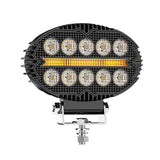 5.5 Inch Elliptical Hybrid Light Car Work Light - Front View