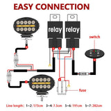 5.5 Inch Elliptical Hybrid Light Car Work Light - Low Angle