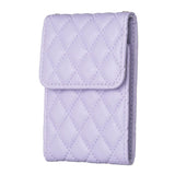 Vertical Card Bag For Mobile Phones Sticker - Dark Purple - Front View