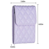 Vertical Card Bag For Mobile Phones Sticker - Dark Purple