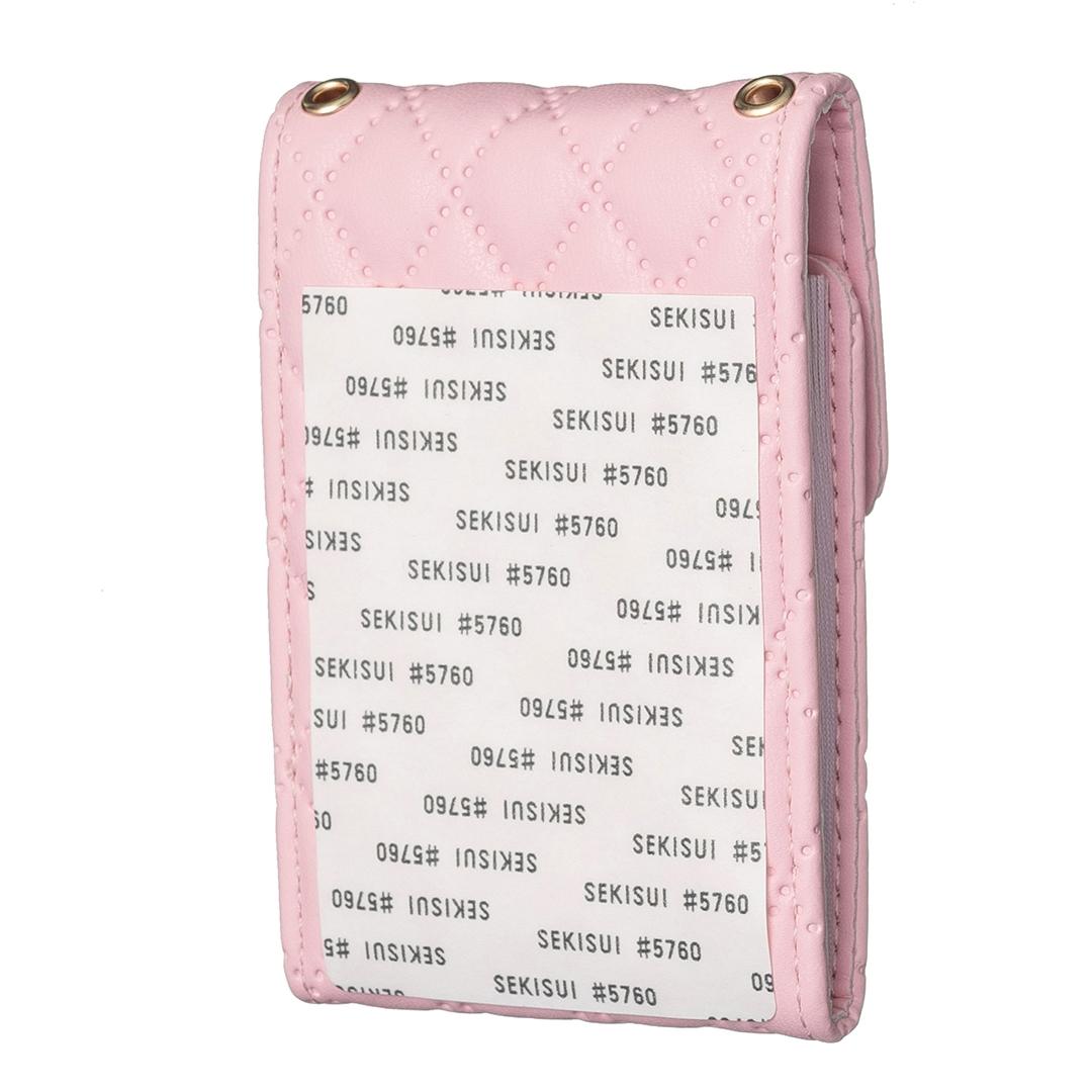 Vertical Card Bag For Mobile Phones Sticker - Dark Purple