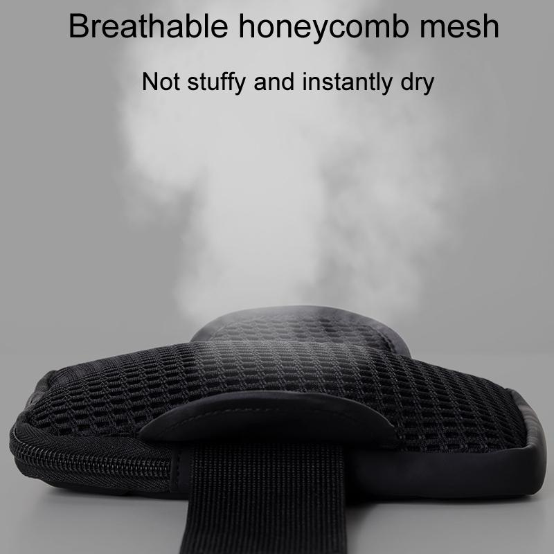 Portable Sports Arm Bag For Running - Black