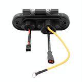 Black Charging Port For Ninebot Max G30 Electric Scooter - Front View