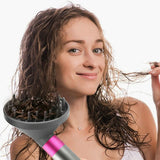 Gold Diffuser Attachment for Dyson Airwrap - Replacement Nozzle - Gray - Extra Image