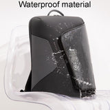 Versatile Laptop Backpack for Travel and Business - Black - 45-Degree Angle