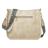 Leopard Print Waterproof Crossbody Tote Bag - Black - Extra Image