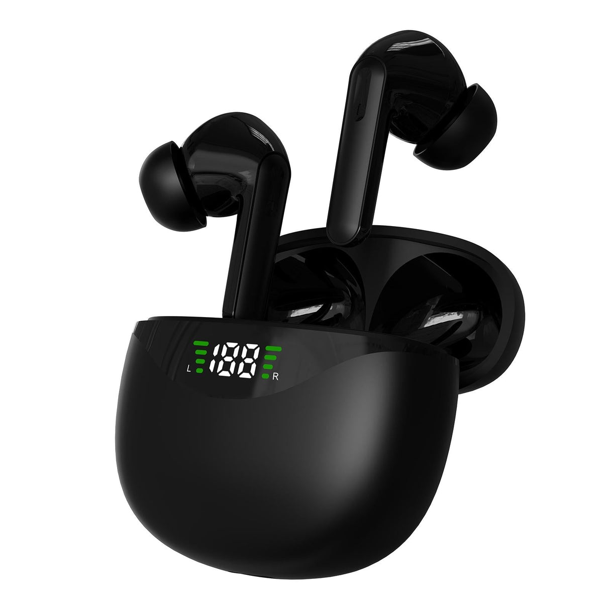 Wireless Tws Bluetooth Earphones - Stereo Sound - Black
