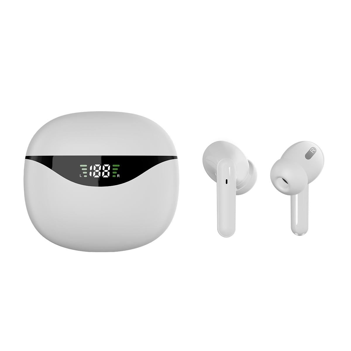 Wireless Tws Bluetooth Earphones - Stereo Sound - Black