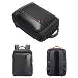 Waterproof Anti-Theft Laptop Backpack - Large Capacity Black - Side View
