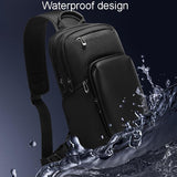 Large Capacity Sports Chest Bag For Men - Close-Up Angle