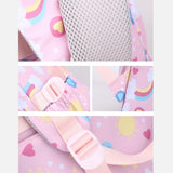 Kids Backpack Set with Lunch Bag & Pencil Case - 3 in 1 - Pink - Extra Image