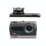 1080p Dual-lens Night Vision Driving Recorder with 4 Metal Shell - Side View