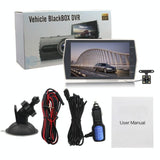 1080p Dual-lens Night Vision Driving Recorder with 4 Metal Shell - Close-Up Angle