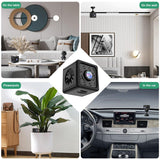 Outdoor Hd Night Vision Camera - 1080P Infrared Black - Close-Up Angle