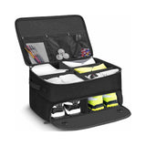 Black Folding Golf Bag with Large Capacity - Front View