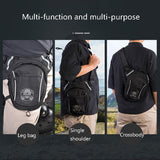 Waterproof Cycling Leg Bag 2L Outdoor Sports Crossbody Bag - Low Angle