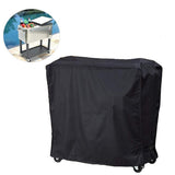 Outdoor Party Cooler Air Conditioner for Car Hood - Black - Side View