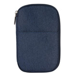 Multi Function Travel Storage Bag For Passports - Black