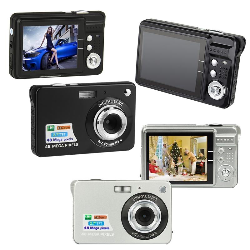 Compact Digital Camera For Daily Photos And Videos - Ideal For Students - Black