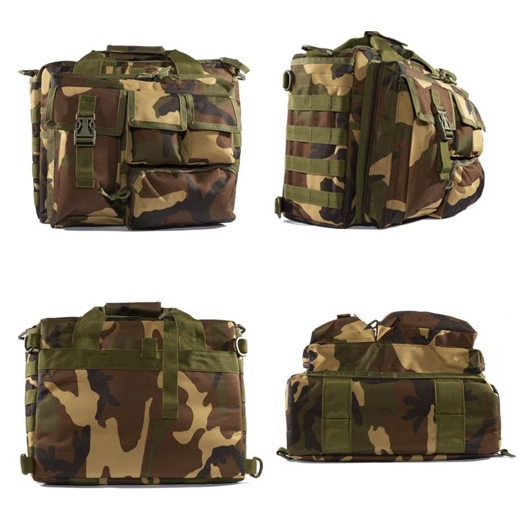 Waterproof Outdoor Messenger Bag For Sports & Cycling - Black