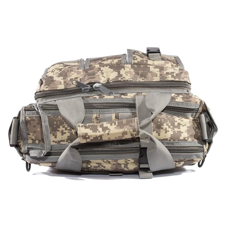 Waterproof Outdoor Messenger Bag For Sports & Cycling - Black