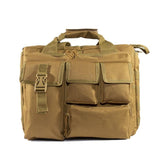 Waterproof Outdoor Messenger Bag For Sports & Cycling - Black