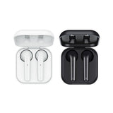 Wireless Earphones with Charging Box - True Bluetooth - Black - Rear View