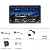 6.86 Inch Dual Butt Mp5 Player W / Backup Camera Bluetooth Carplay - Side View