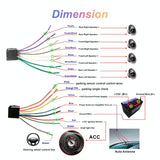 6.86 Inch Dual Butt Mp5 Player W / Backup Camera Bluetooth Carplay