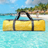 Waterproof Diving Fins Bag Dry/Wet Separation 100X20X24Cm - Top-Down View