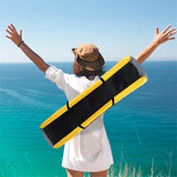 Waterproof Diving Fins Bag Dry/Wet Separation 100X20X24Cm - Close-Up Angle