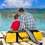 Waterproof Diving Fins Bag Dry/Wet Separation 100X20X24Cm - Low Angle