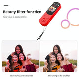 1080P Hd Multi-Function Digital Video Camera - Sports Dv Live Streaming Computer Recording - Red - Rear View