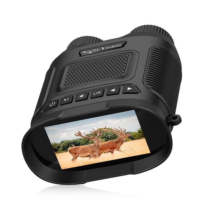 3 Digital Night Vision Binoculars with 3 Ips Screen - Black