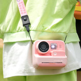 2-inch Dual Lens Instant Print Camera for Children - 4800w Pixel - Without Memory Card Pink - Extra Image