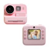 2-inch Dual Lens Instant Print Camera for Children - 4800w Pixel - Without Memory Card Pink - Extra Image
