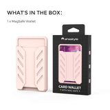 Silicone Adhesive Card Case For Mobile Phones - Pink - Extra Image