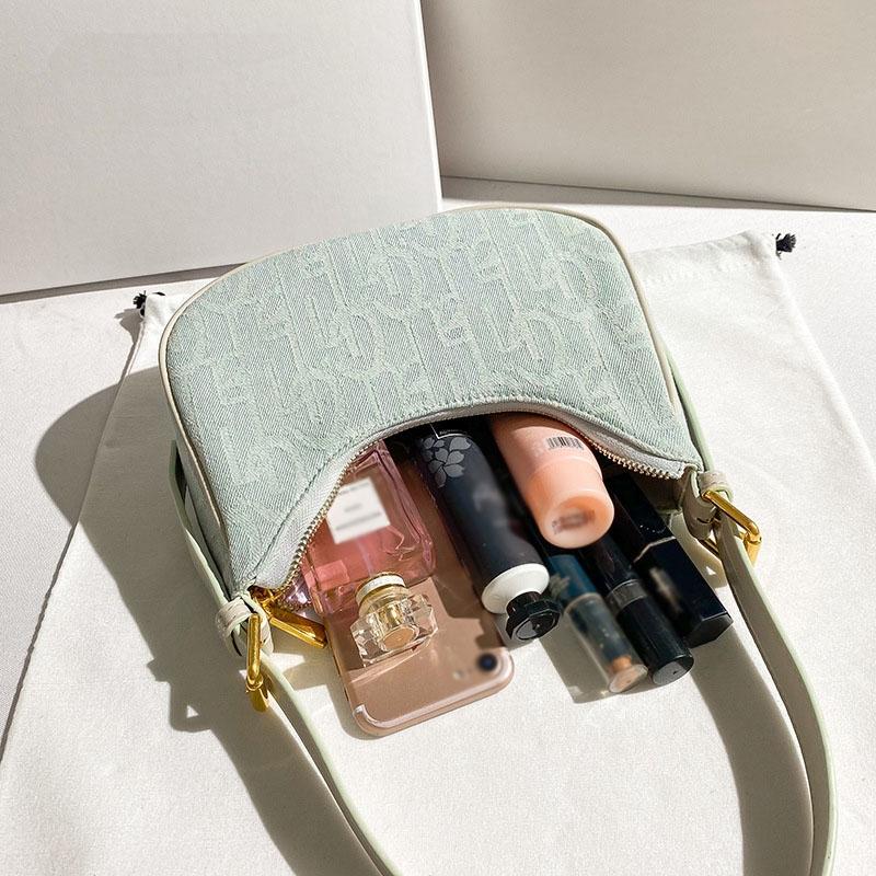 Light Denim Shoulder Bag For Women